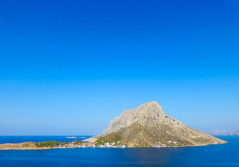 Telendos island close to Kalymnos in Greece.