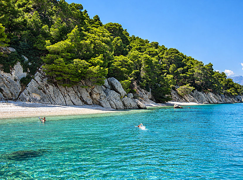 Asprogiali Beach on Kalamos.