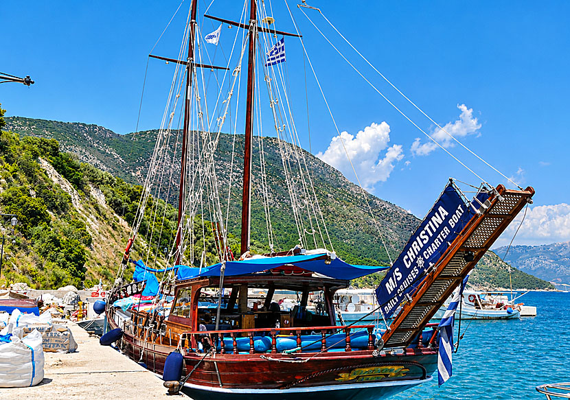 Excursion to Kalamos on the M/S Christina, departing from Nidri on Lefkas.