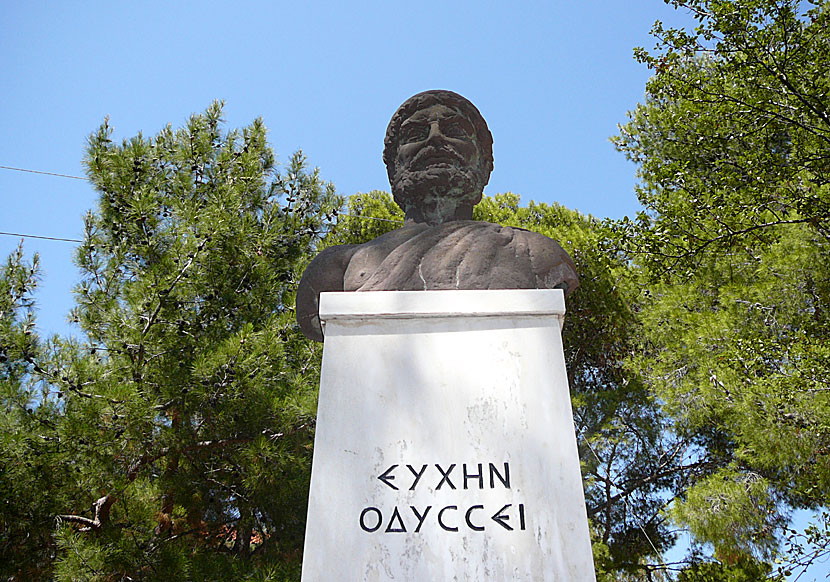 Ithaca is Odysseus' birthplace and home island.