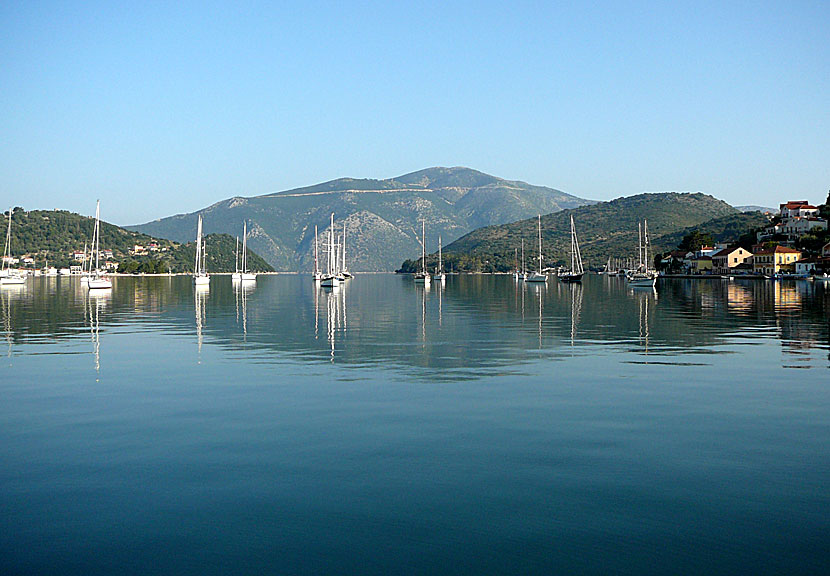 Many sailors think that Vathy on Ithaka is the best overnight port in the Ionian archipelago.
