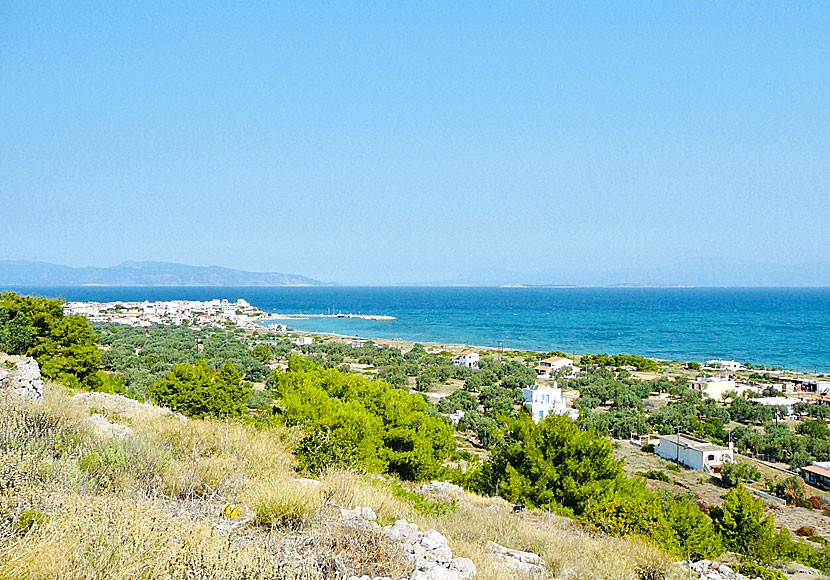 Megalochori and Skala are the two largest villages on Agistri, Metochi is the island's smallest village.