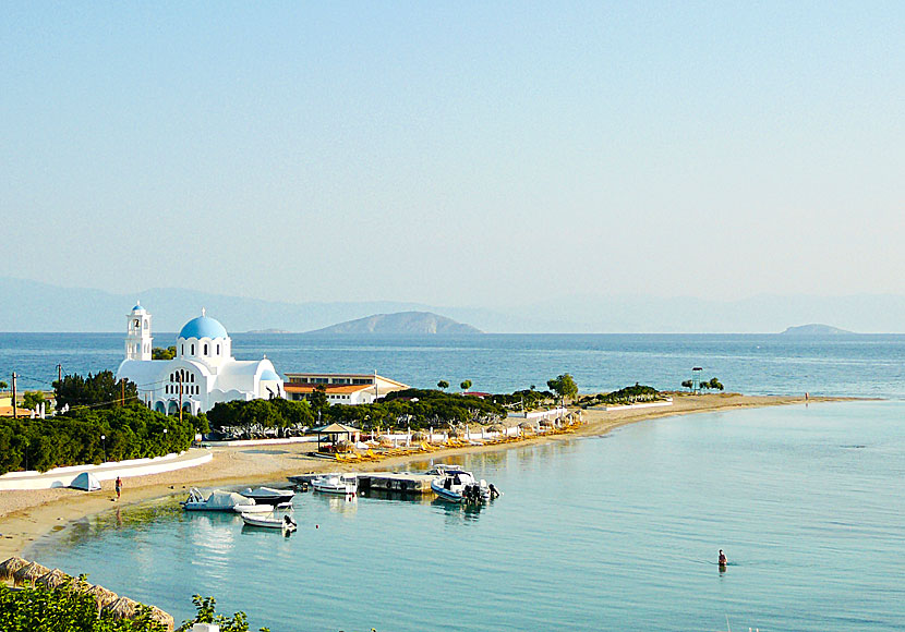 Skala is the best beach on the island of Agistri near Aegina and Athens.