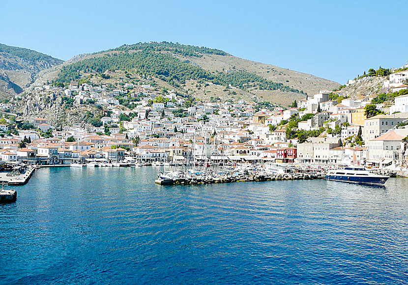 Hydra town is one of the Greek island's most beautiful villages.