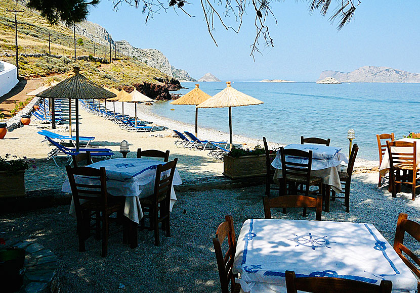 Plakes beach is one of the best beaches on Hydra.