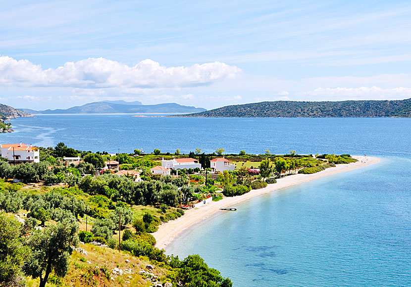 Agios Dimitrios on Alonissos in the Sporades is a very beautiful beach.