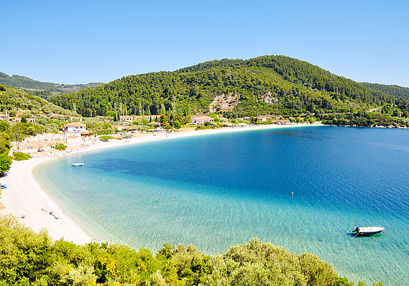 Panormos is Skopelos second largest tourist resort after Skopelos town.