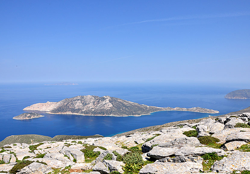 Nikouria island near Agios Pavlos on Amorgos.