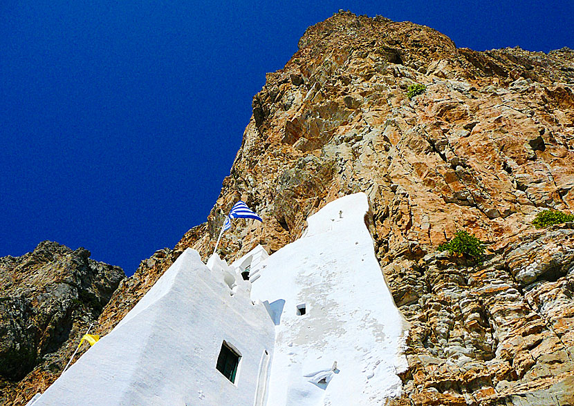 If you only want to see one Greek monastery in your life, Panagia Hozoviotissa on Amorgos is enough.