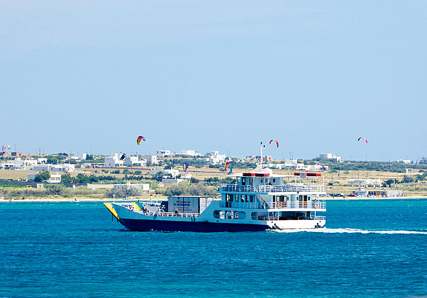 boats from athens to paros