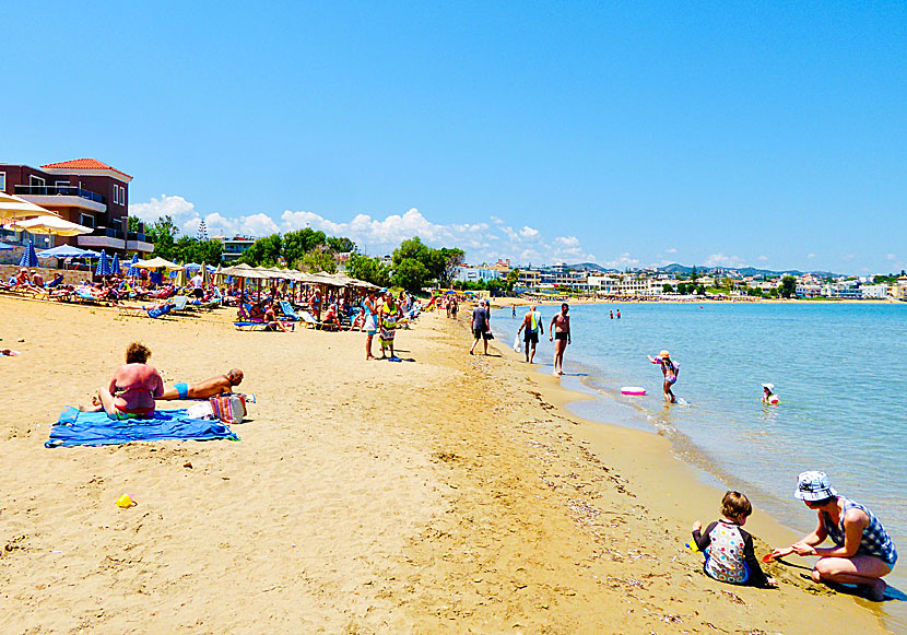 Kalamaki beach seen from Agii Apostoli.