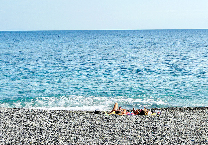 Anidri beach near Paleochora in Crete.