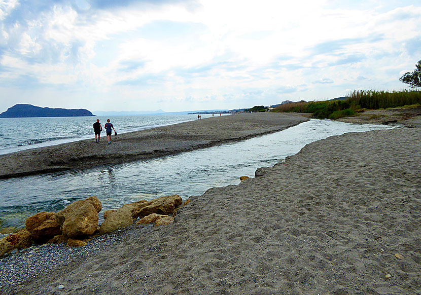 Gerani beach west of Chania in Crete.