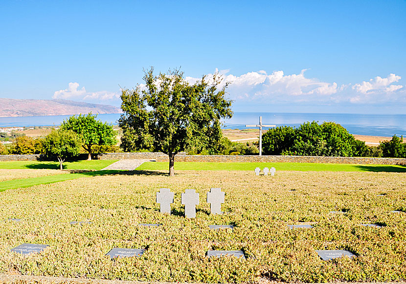 The German war cemetery at Maleme west of Chania. Crete.