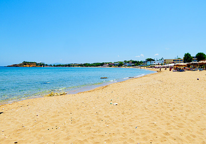 Agii Apostoli beach seen from Kalamaki.