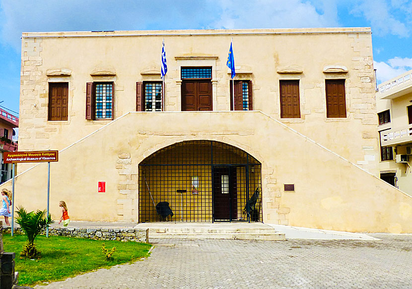 The Archaeological Museum in Kissamos.