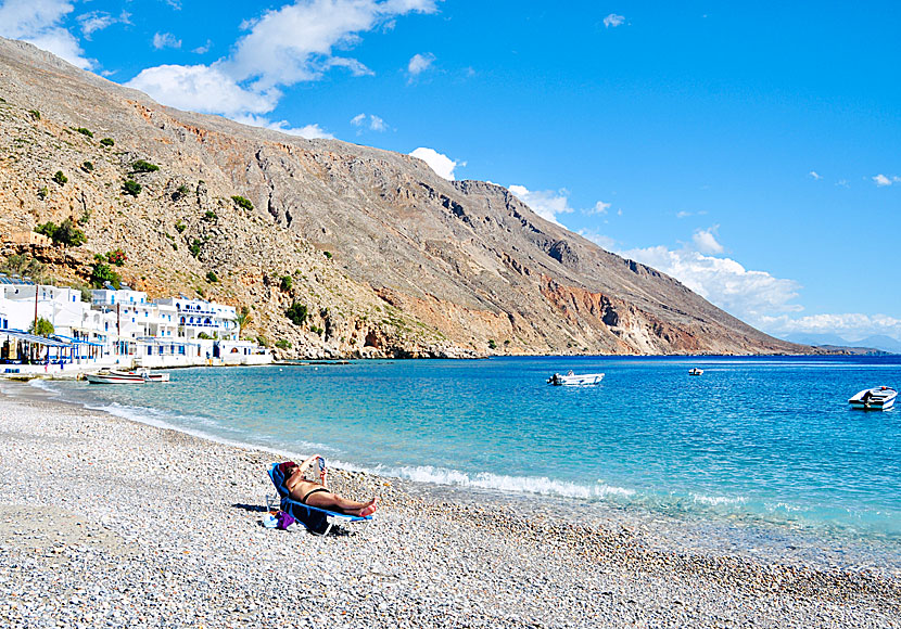 Is it possible to travel to Loutro in Crete in October and November?