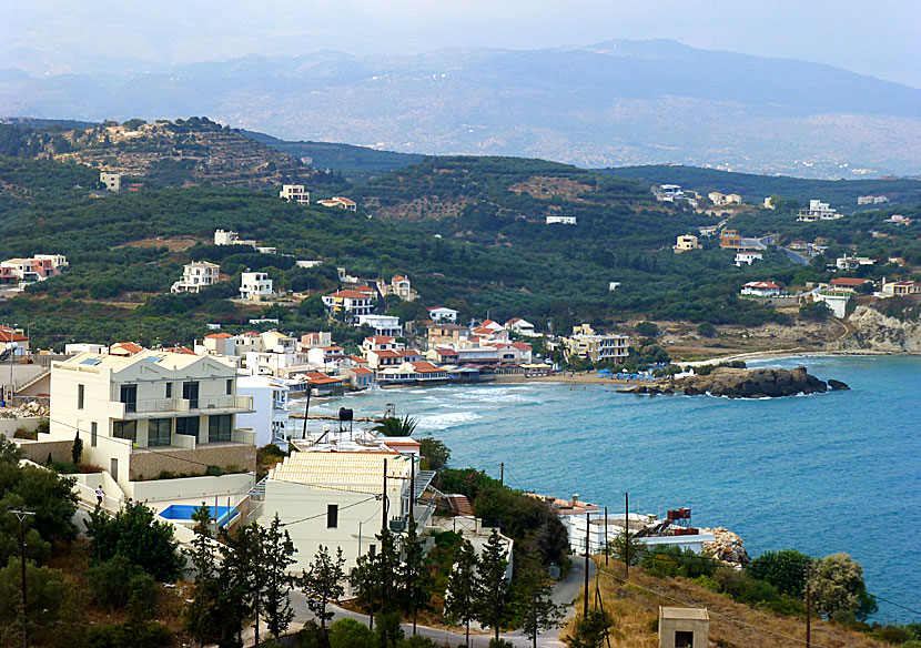 Almyrida seen from Plaka in northern Crete.