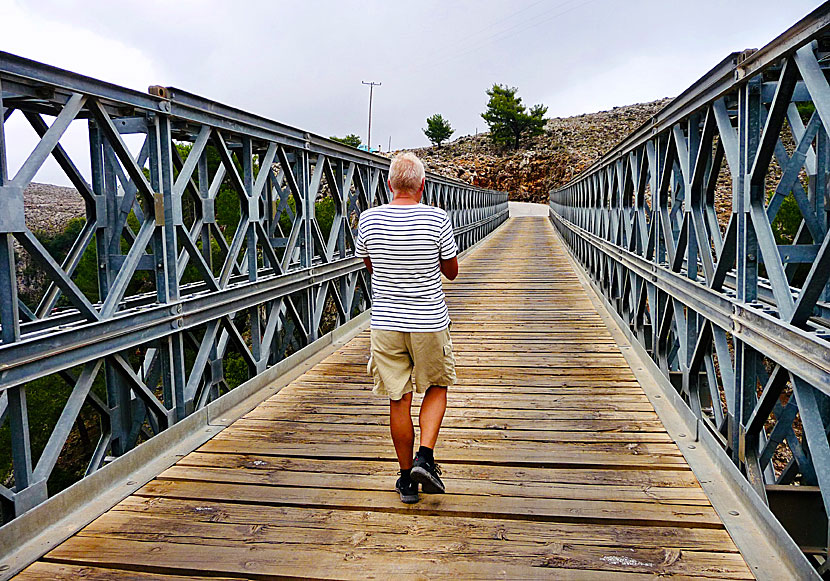 Do you dare drive a car over the Aradena Bridge in Crete?