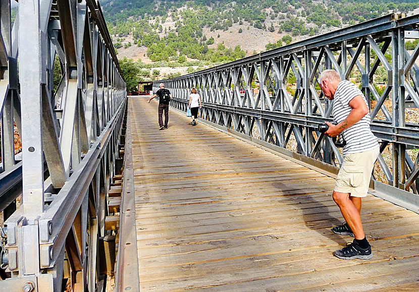 Do you dare to walk on the Aradena Bridge in Crete?