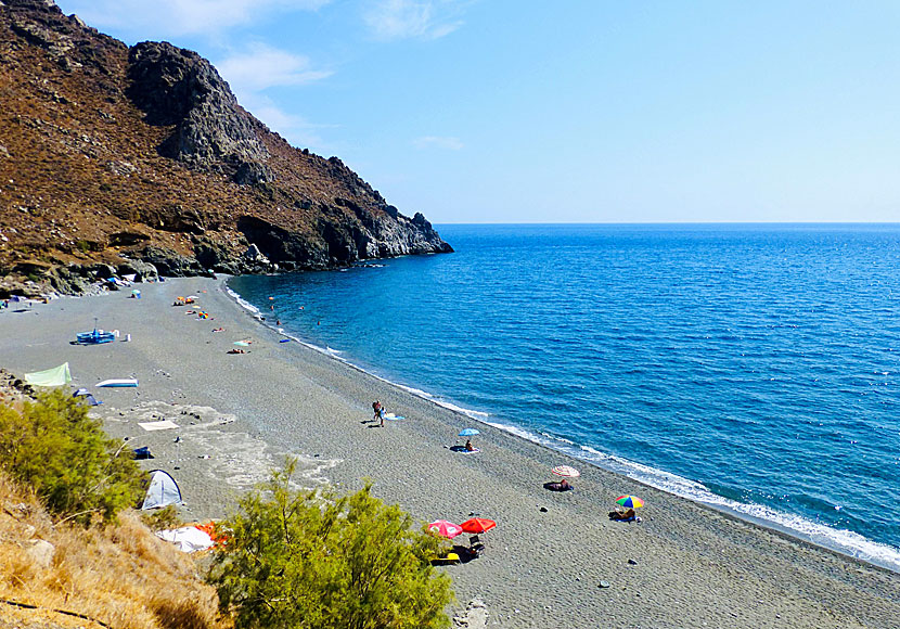 Ditikos beach west of Lendas in southern Crete.