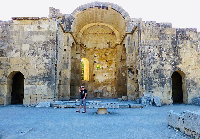 The Cathedral of Agios Titos in Gortyns on Crete.