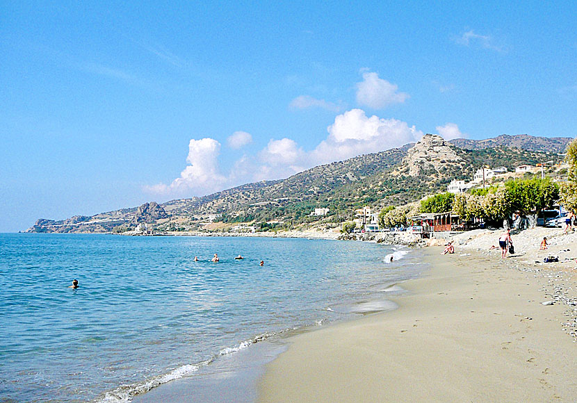 Kastri beach close to Mirtos in southern Crete.