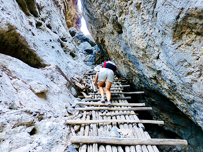 Climb mountains on Crete in Greece.