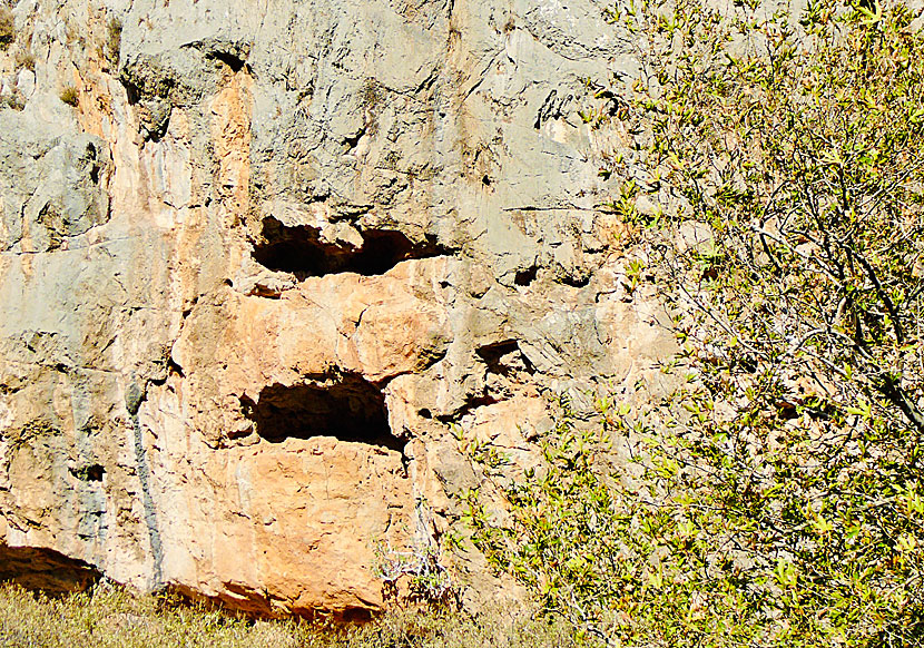 Caves in the Valley of the dead.