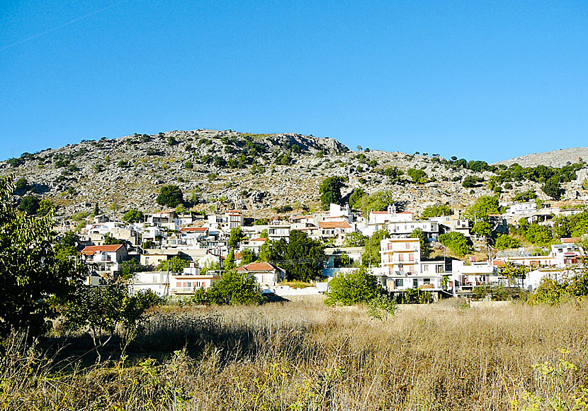Tzermiado on the Lasithi Plateau in Crete.