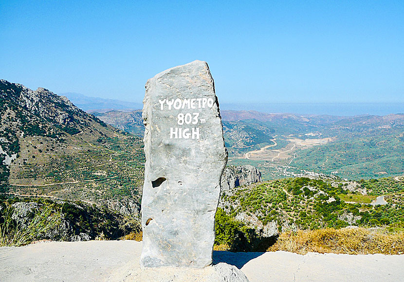 The Homo Sapiens Museum is 803 meters above sea level.