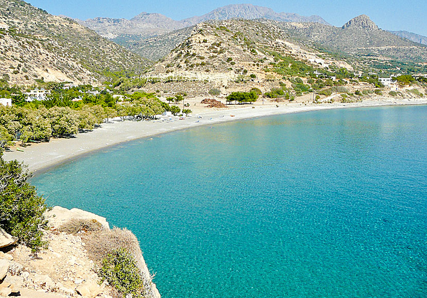 Ferma beach and Kakia Skala between Ierapetra and Makrigialos in southeast Crete.