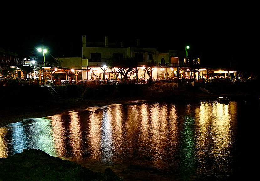 Taverna Ta Kochilia in Mochlos, Crete.