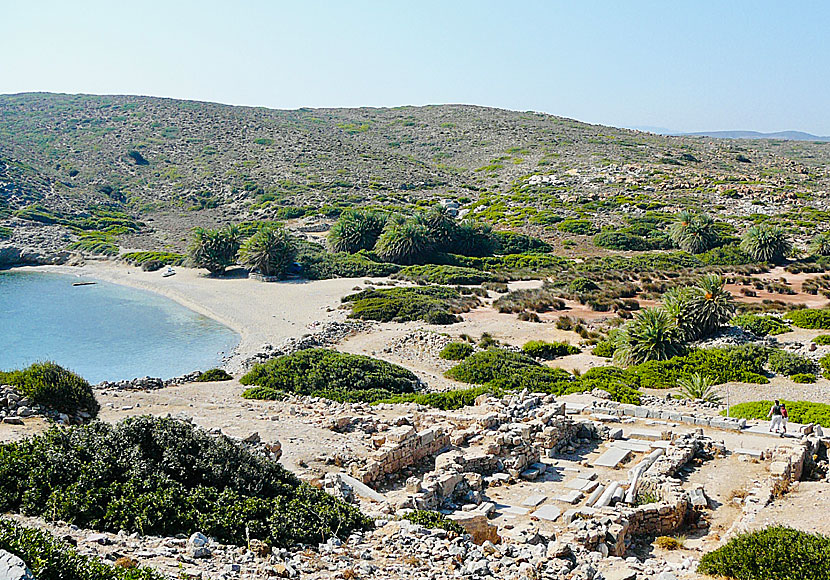 Do not miss the lesser known palm beach Itanos close to Vai beach in Crete.