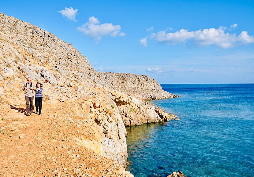 Good snorkeling in Kato Zakros on Crete.