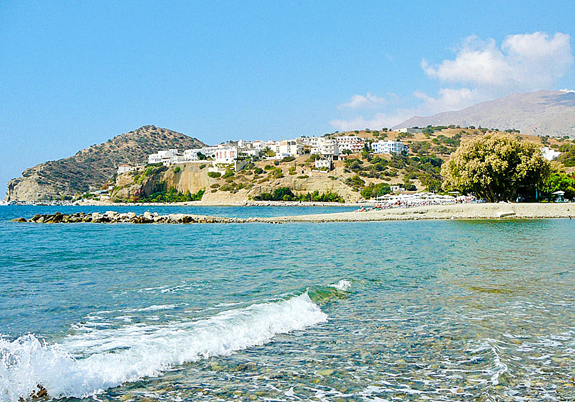 Agia Galini beach in Rethymnon in southern Crete.