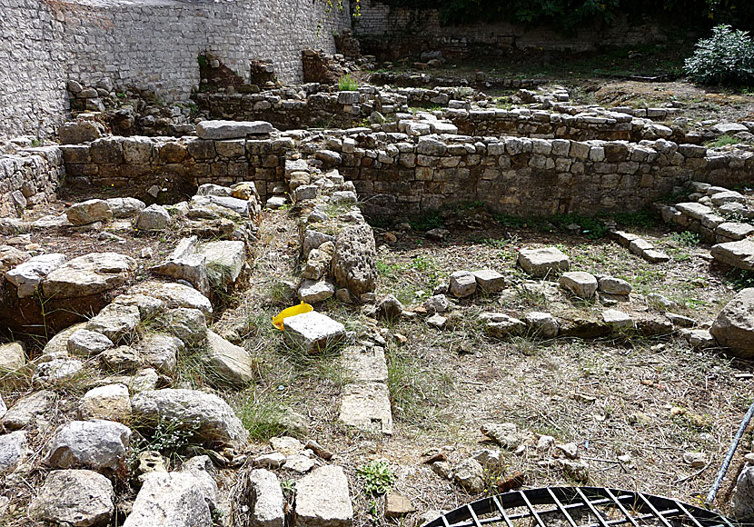 The Lappa Archaeological Site in Argiroupolis, Crete.