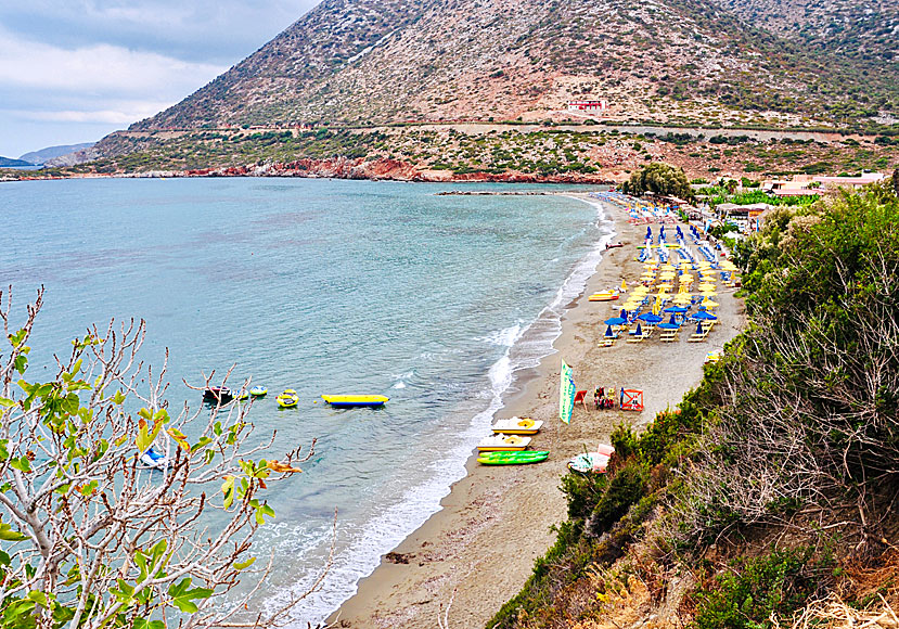 Bali beach in northern Crete.