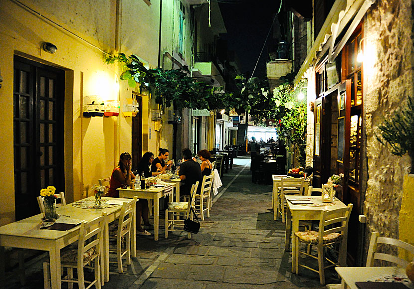 Kyra Maria Restaurant is one of the best taverns in Rethymnon, Crete.
