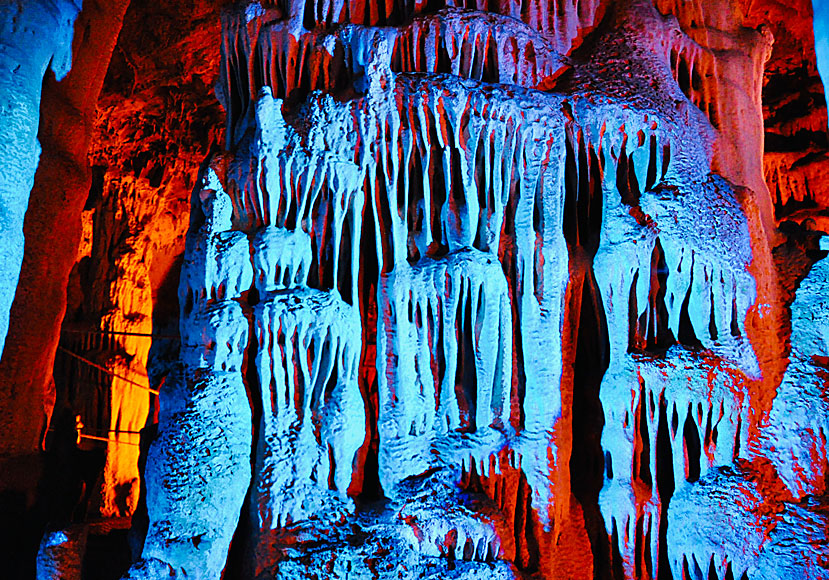 Sfendoni cave near Anogia in Crete.