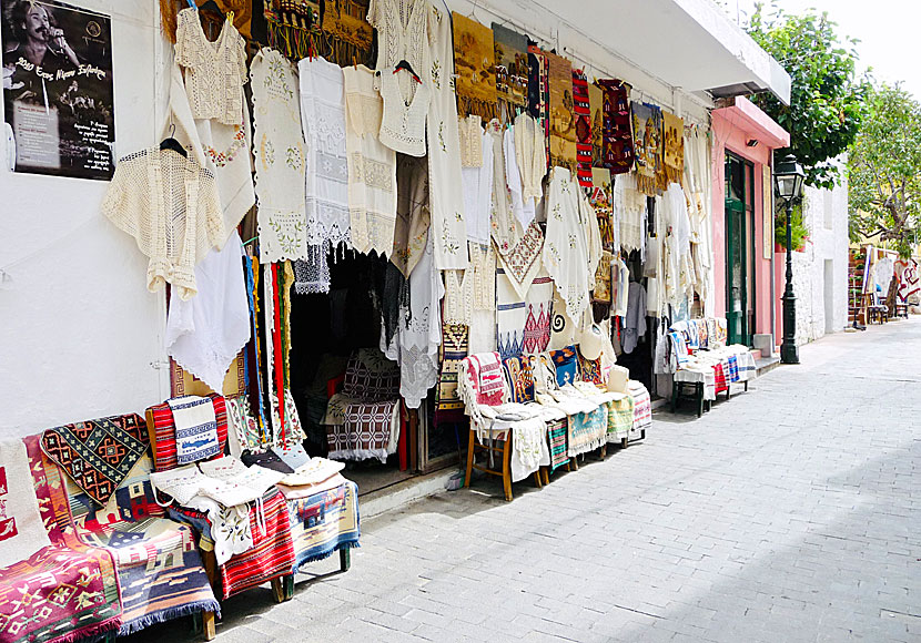If you like textile crafts, you will love the village of Anogia in Rethymnon on Crete.