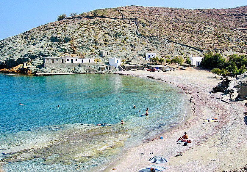 Agios Georgios beach in Folegandros.