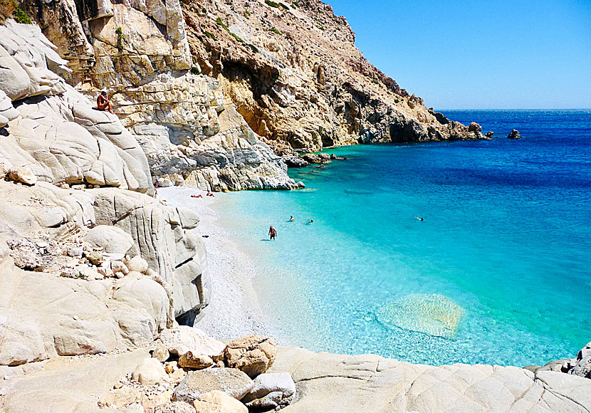 Don't miss the beaches of the Seychelles when you drive to Magganitis on Ikaria.