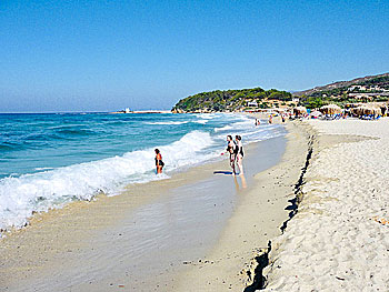 Messakti beach on Ikaria.
