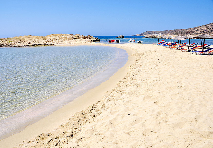 Manganari beach near Psathi on Ios in the Cyclades.