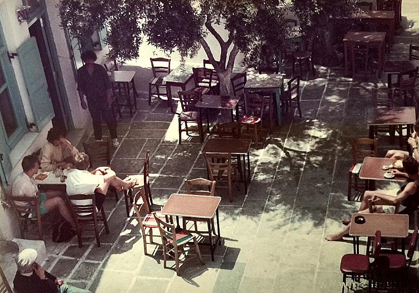 The Square in Chora 1982.