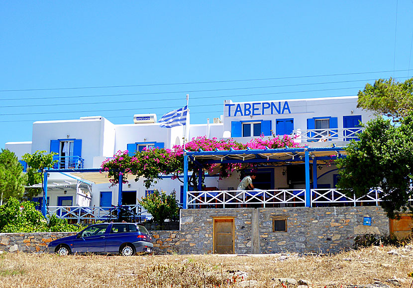Pension Maistrali in the port of Agios Georgios on Iraklia.