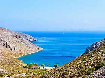 Akti beach on Kalymnos.