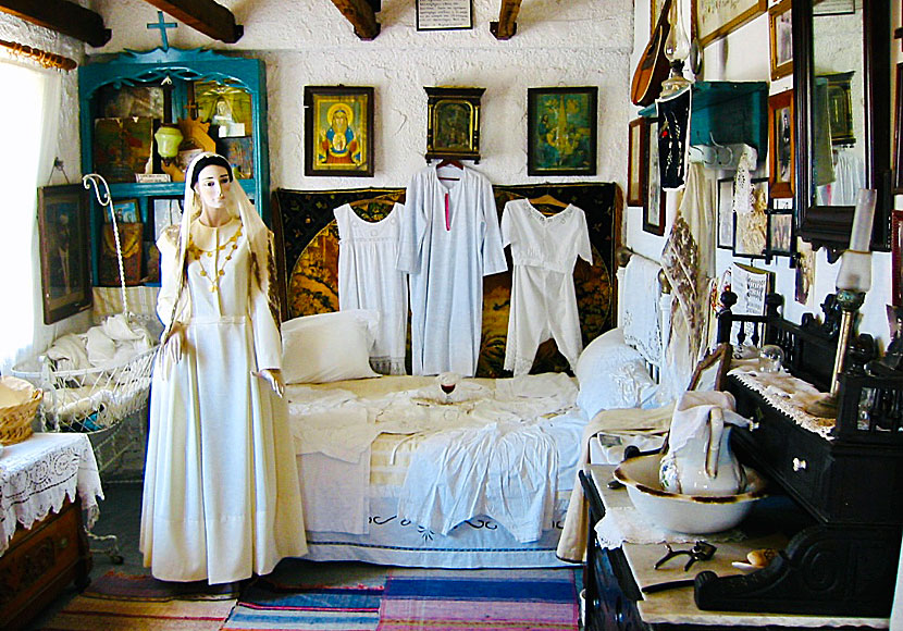 The Folk Museum located before the nunnery of Agios Savvas on Kalymnos in Greece.