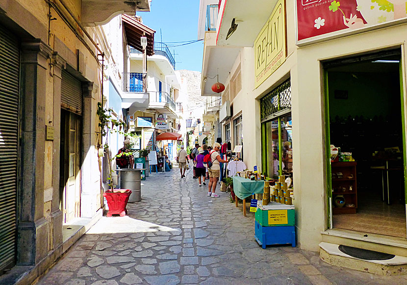 The old town of Pothia on Kalymnos.